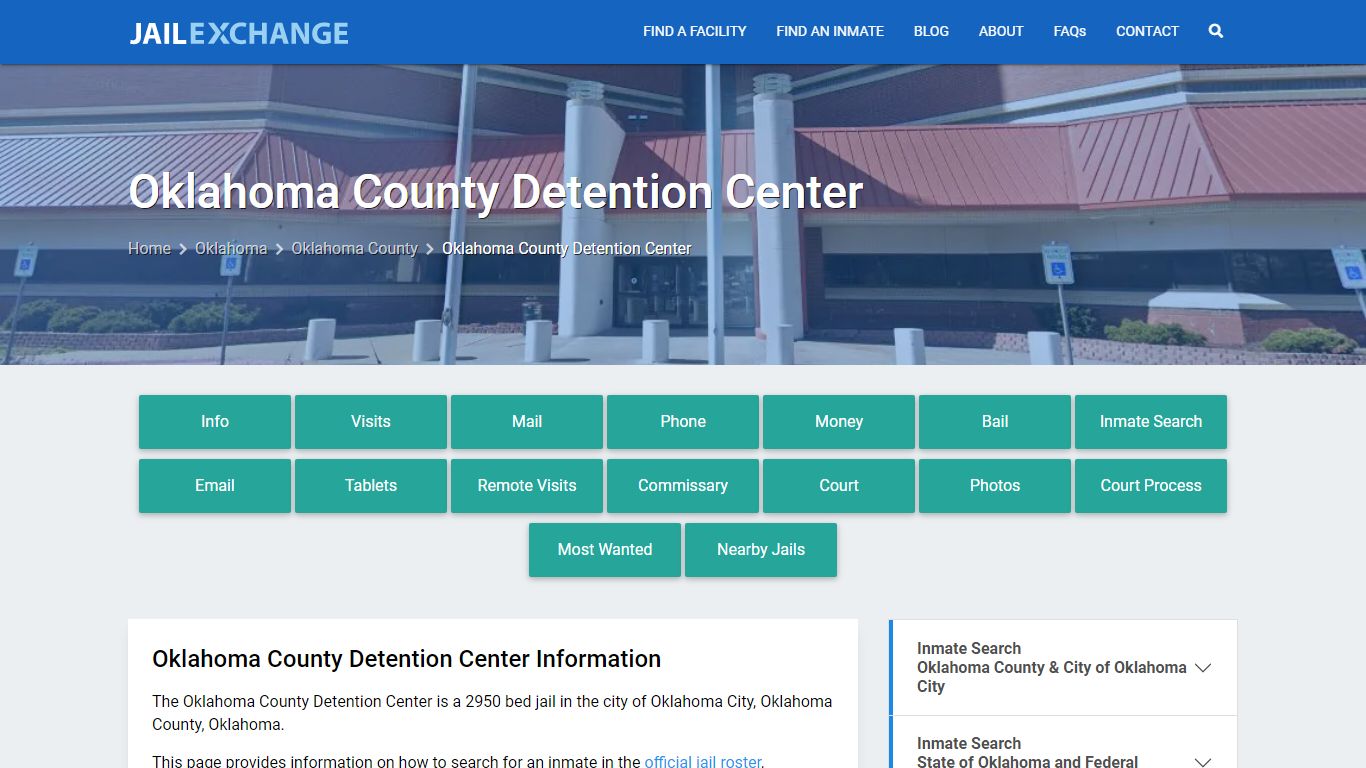 Oklahoma County Detention Center - Jail Exchange